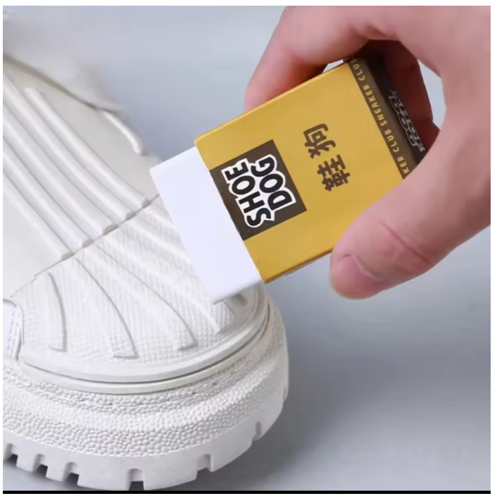 Gomme de nettoyage de chaussures