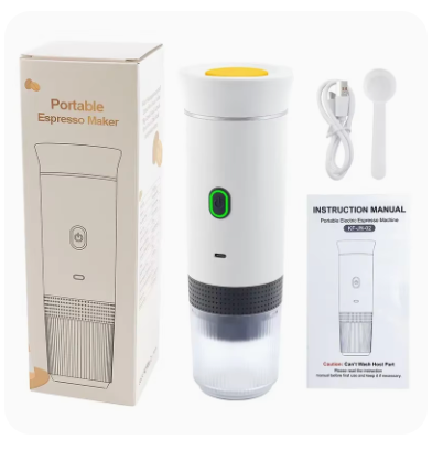 Mini machine à café expresso électrique portable 3 en 1 (Disponible uniquement au Mali)