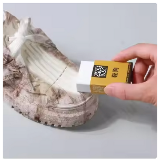 Gomme de nettoyage de chaussures